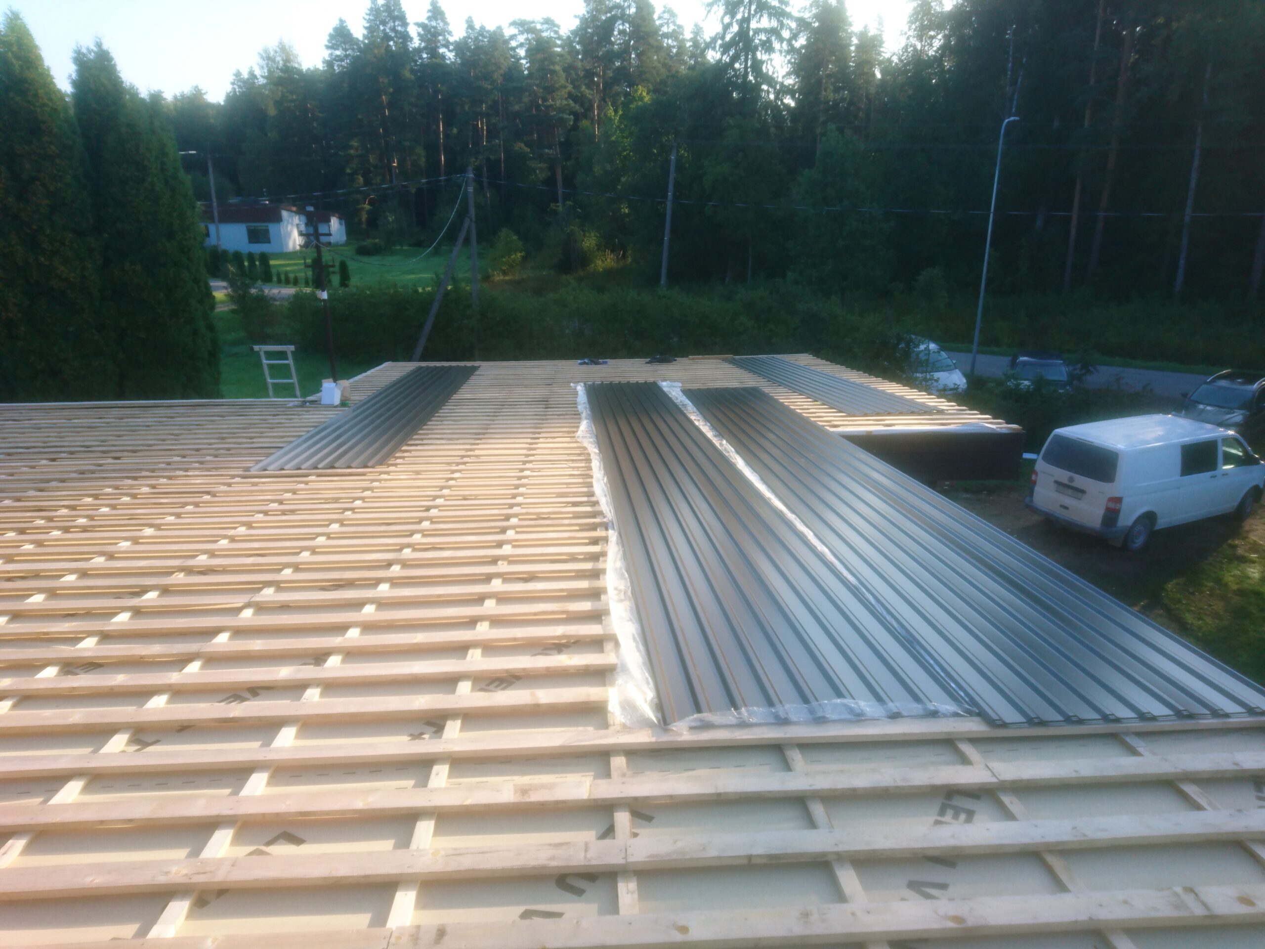Roof works
