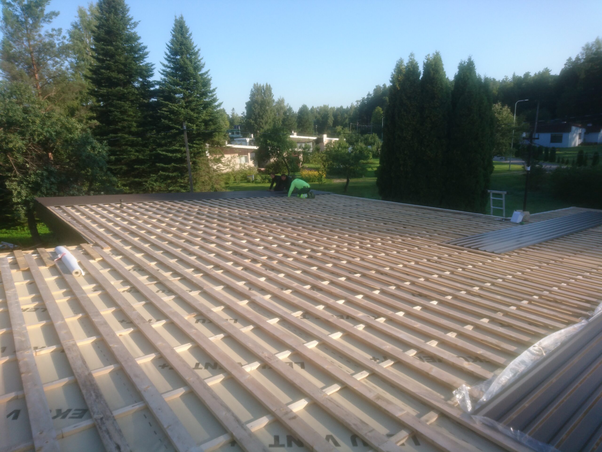 Roof works
